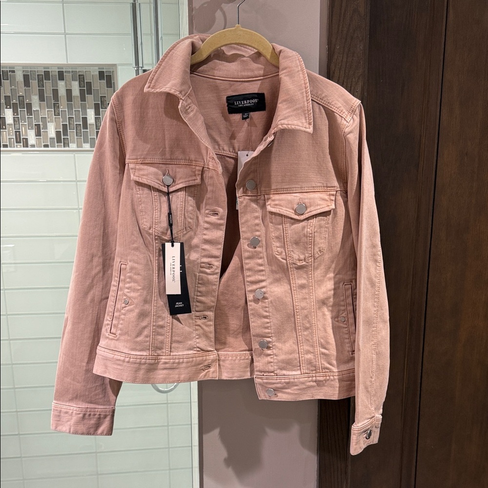 Liverpool Pink Jean Jacket